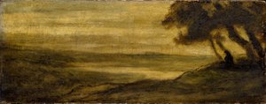 Landscape with a Figure, c1860