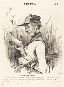 The Parisian Hunter by Honoré Daumier