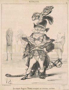 The Citizen... Thiers Trying a New Costume