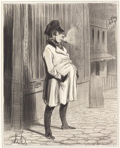 Le Claqueur by Honoré Daumier