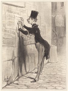 The Placer by Honoré Daumier