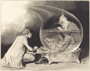 The Rejuvenation of the Constitutionalist by Honoré Daumier