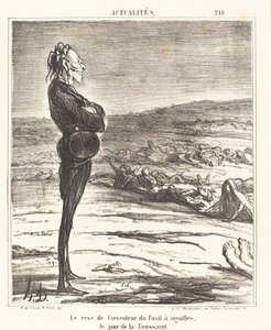 The Dream of the Inventor of the Needle Gun by Honoré Daumier
