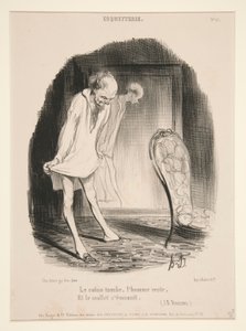 The Cotton Falls by Honoré Daumier