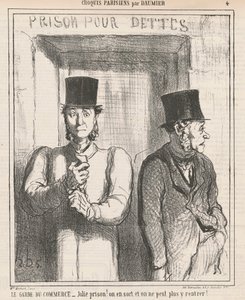 The Commerce Guard by Honoré Daumier