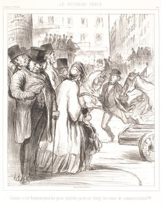 The New Paris by Honoré Daumier