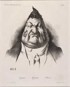 The Past - The Present - The Future by Honoré Daumier