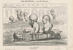Is the water good? ... / A full water by Honoré Daumier