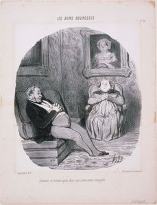 The Good Bourgeois by Honoré Daumier