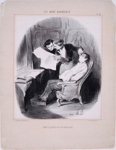 The Good Bourgeois by Honoré Daumier