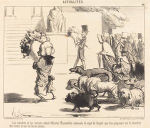 The Poodles and the Rentiers Going to Congratulate the Assembly...