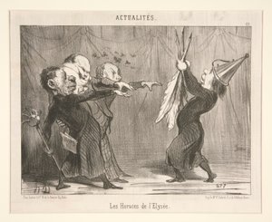 The Horatii by Honoré Daumier