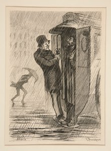 The Omnibus - Full!!! by Honoré Daumier