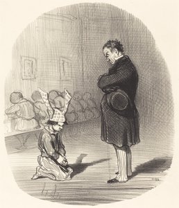 The Consequences of an Insurrection by Honoré Daumier
