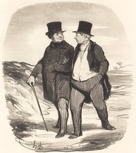 Times are Hard... by Honoré Daumier