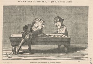 The Wonders of Gymnastics by Honoré Daumier