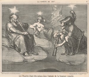 The Planets Themselves by Honoré Daumier