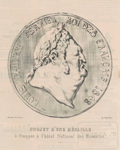 Louis-Philippe, Last King of the French by Honoré Daumier
