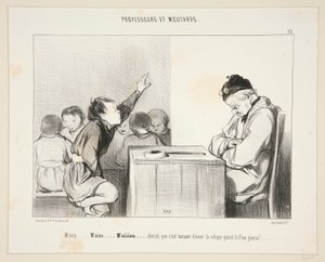 M by Honoré Daumier