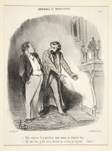But Mr. Owner by Honoré Daumier