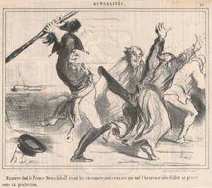Way to... by Honoré Daumier