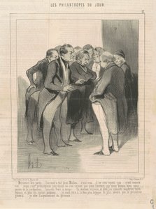 Gentlemen of the jury ... the accused killed Jean Maclou by Honoré Daumier