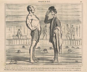 Sir, would you be so kind as to tell me by Honoré Daumier