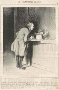 Sir, I subscribe for the earthquake by Honoré Daumier