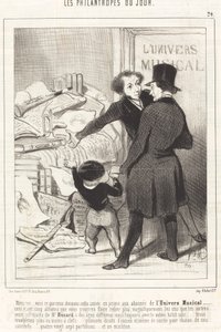 Sir... here is what we give... as a bonus... by Honoré Daumier