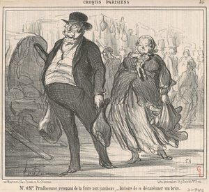 Mr and Mrs Prudhomme Returning from the Fair