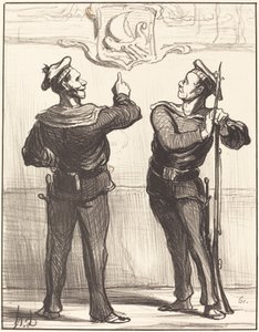 We would never have suspected all the same... by Honoré Daumier