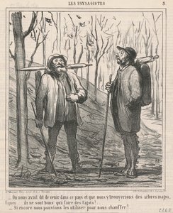 We Were Told to Come to This Country... by Honoré Daumier