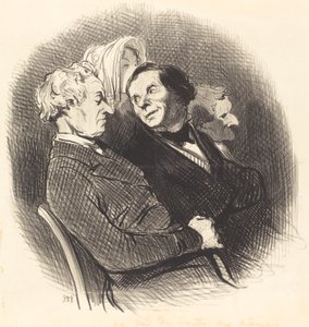 Reporting to the Shareholders by Honoré Daumier