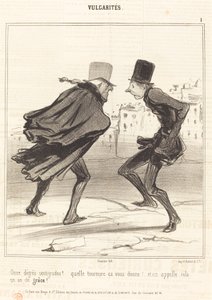 Eleven Degrees Celsius! by Honoré Daumier