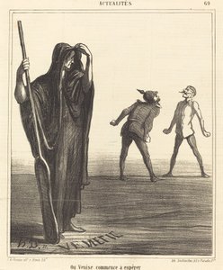 Where Venice Begins to Hope by Honoré Daumier
