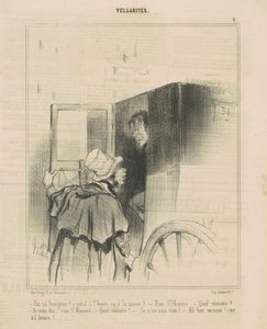 Where Is It Bourgeois? Is It on Time or... by Honoré Daumier