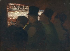 Parterre Theater audience, c. 1858