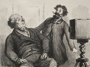 Photographer and Photographed by Honoré Daumier