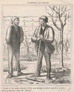 Since It Amuses You... by Honoré Daumier