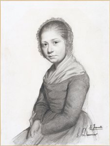 Portrait of a Girl (Jeannette) by Honoré Daumier