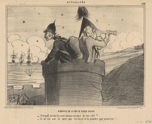 Renewed from the Bluebeard Tower by Honoré Daumier