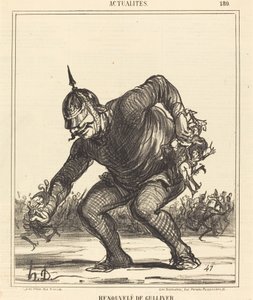 Renewed Gulliver by Honoré Daumier