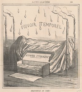 Requiescat in pace! by Honoré Daumier