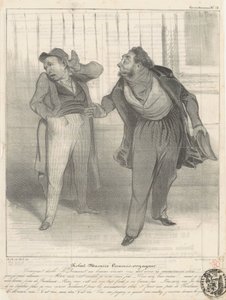 Robert Macaire Traveling Salesman