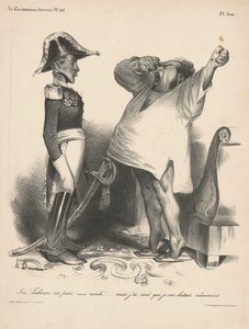 Sire! Lisbon has been captured... by Honoré Daumier