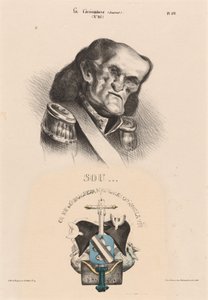 Soult (Marshal) by Honoré Daumier