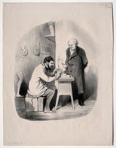 The Artists, Plate 2: You Must Model Me in This Manner One Day