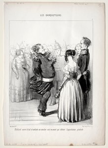 The Banqueters, plate 5: Rifolard opens the ball