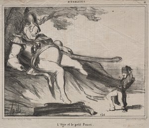 The Cossacks for Laughter: The Ogre and His Little Tom Thumb by Honoré Daumier