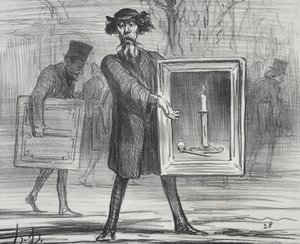 The Exhibition of 1859 (plate 1): They have Refused this, the Ignoramuses! by Honoré Daumier